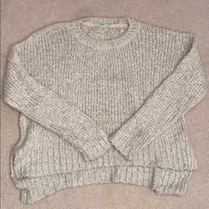 Urban Outfitters cream knit sweater
